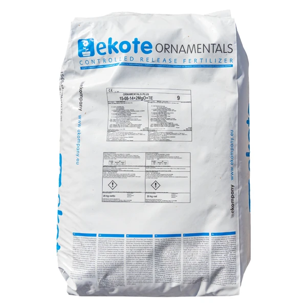 Ekote PLUS nawóz dłogodziałający 9 miesięcy 25 kg 15-08-14+2 MgO+TE 25KG