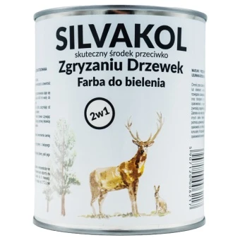 SILVAKOL 0,8L ochrona obgryzanie drzew SARNY ZAJĄCE