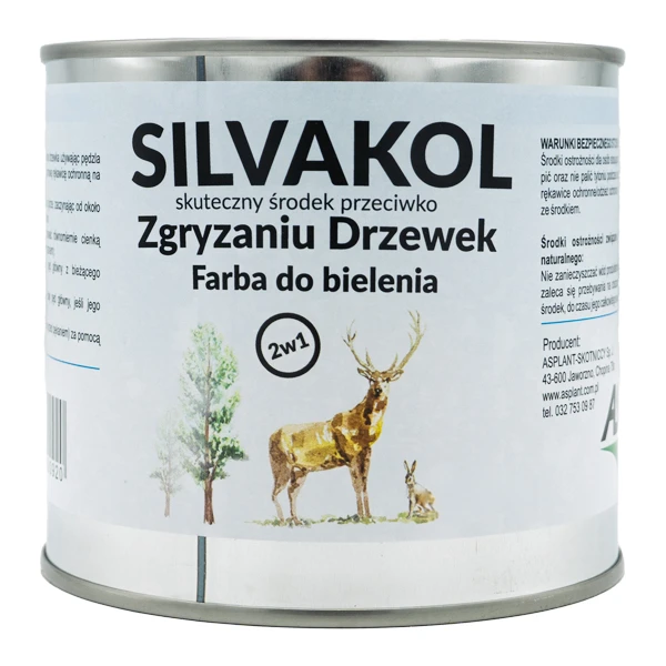SILVAKOL 0,4L ochrona obgryzanie drzew SARNY ZAJĄCE