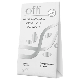 OFTI - PERFUMOWANA ZAWIESZKA DO SZAFY 