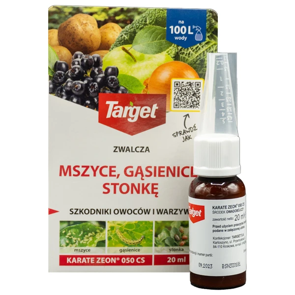 Karate Zeon 050 CS 20 ml Target - gąsienice i mszyce