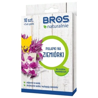Pułapka na ziemiórki 10szt + 2szt gratis Bros