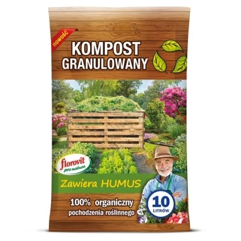 Kompost granulowany 10 l Florovit pro natura