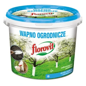 Wapno do bielenia drzewek FLOROVIT- wiaderko 1kg