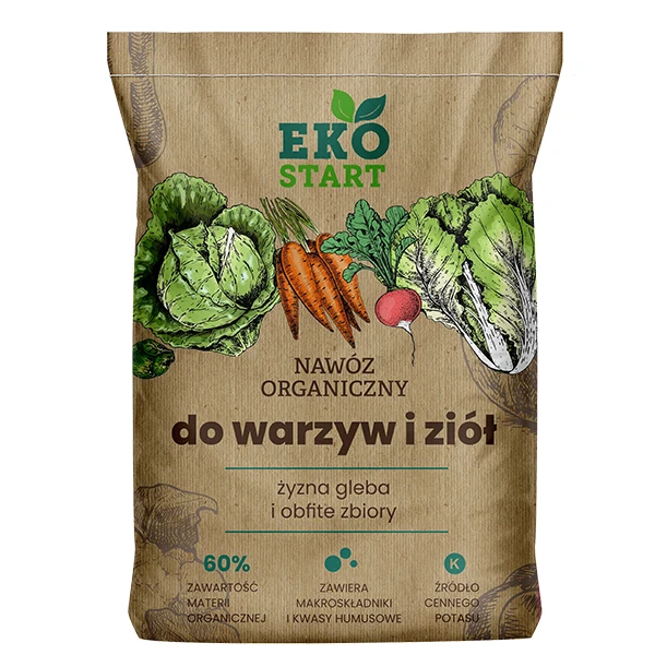 Nawóz do warzyw i ziół EKO START 5 kg Ogród Start