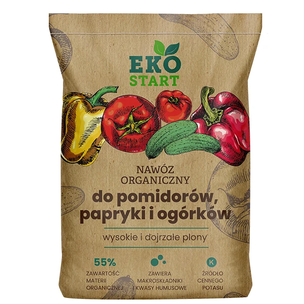 Nawóz do pomidorów, papryki i ogórków EKO START 5 kg Ogród Start