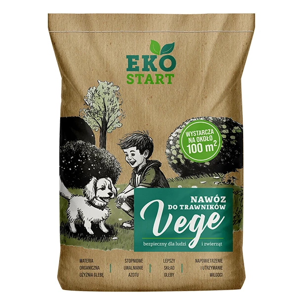 Nawóz do trawników EKO START VEGE 5 kg Ogród Start