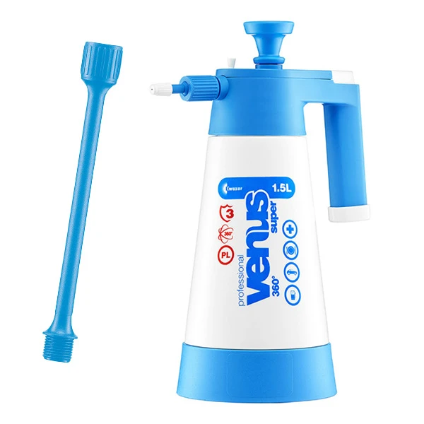 Zestaw Promo Venus Super 360 Cleaning Pro+ 1,5 l + Przedłużka 0.18 m Kwazar kolor niebieski