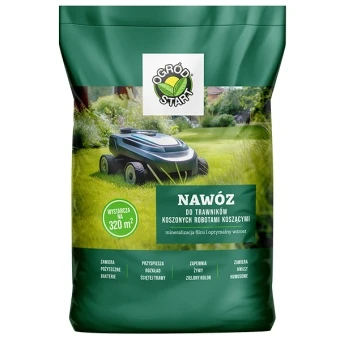 Nawóz do trawników koszonych robotami koszącymi Ogród Start 8 kg