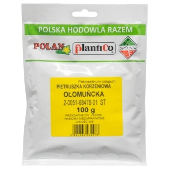 Pietruszka Korzeniowa Ołomuńcka Nasiona 100 g