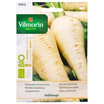 Pietruszka Korzeniowa Halblange BIO Nasiona Vilmorin 5 g