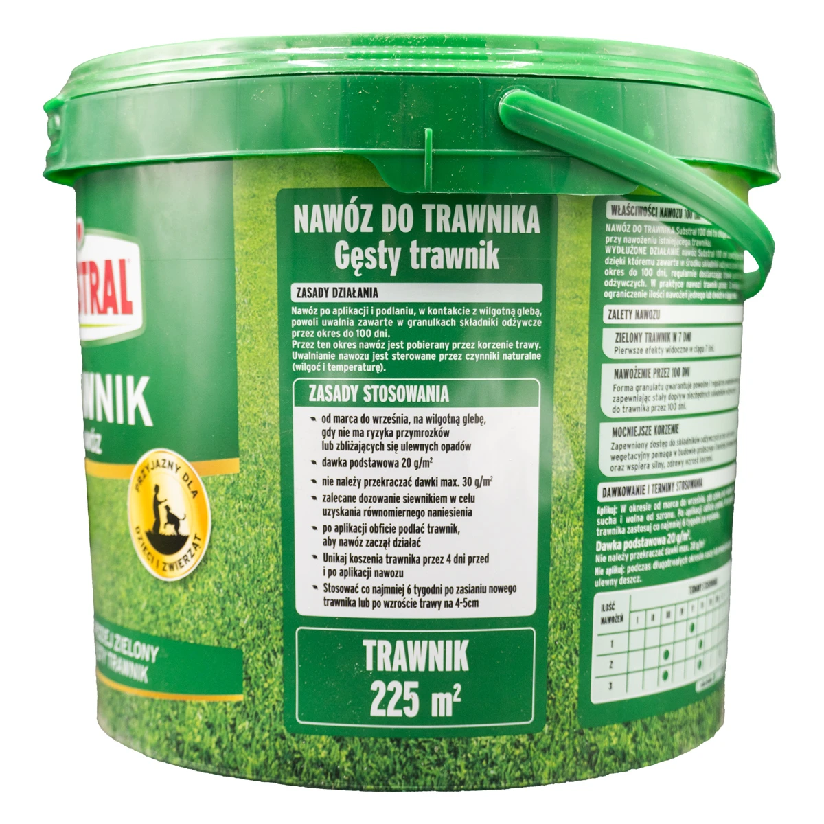 Nawóz do trawnika długo działający 100 dni 4,5 kg Substral