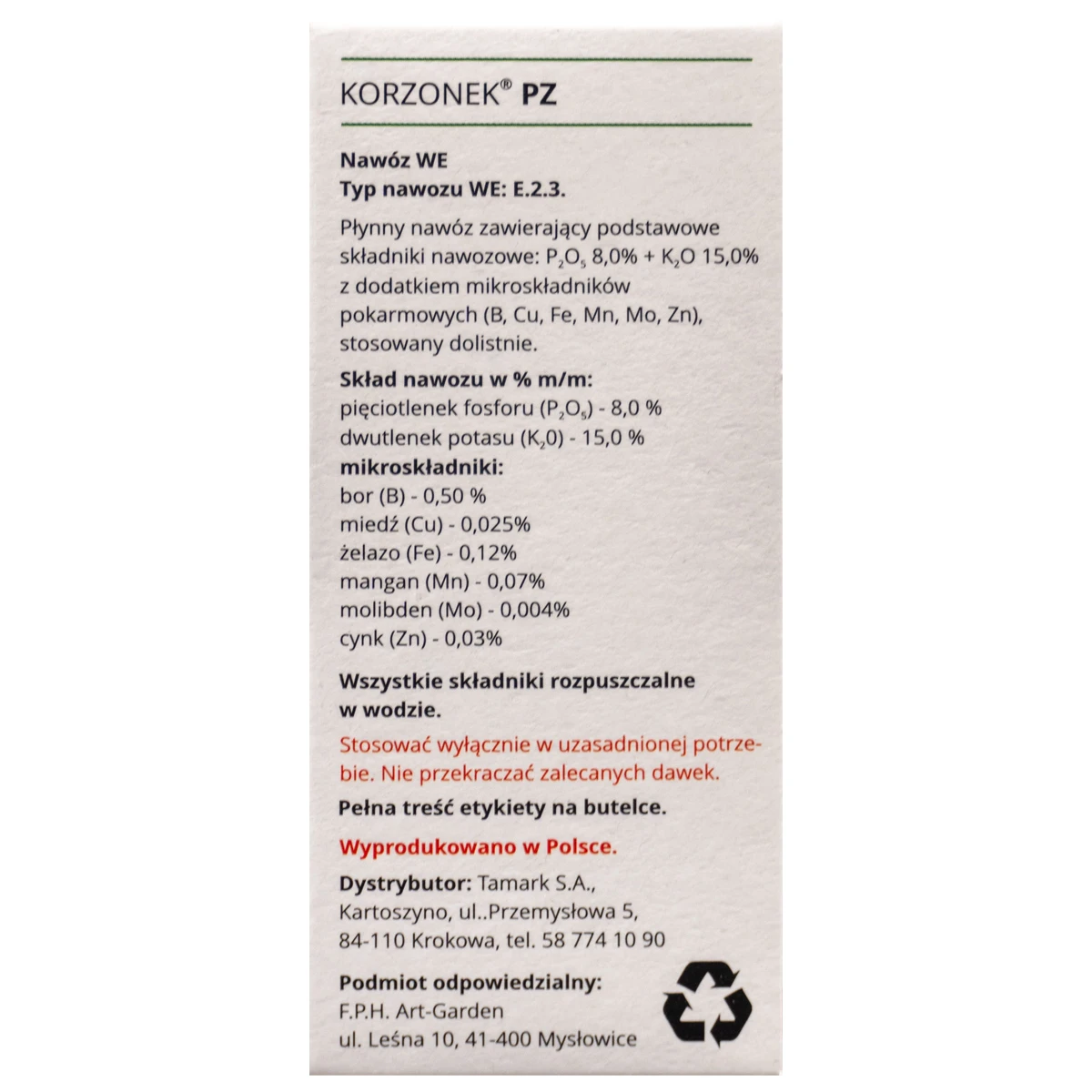Korzonek Pz w płynie do sadzonek półzdrewniałych 30 ml Target
