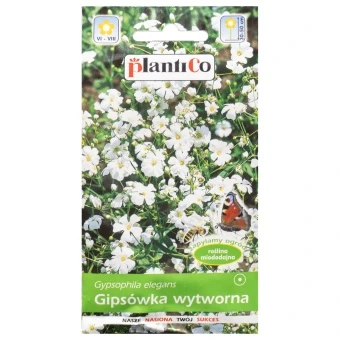Gipsówka Wytworna Biała Nasiona Plantico 1 g