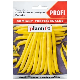 Fasola Zwykła Karłowa Żółta Polinka Nasiona Plantico 30 g