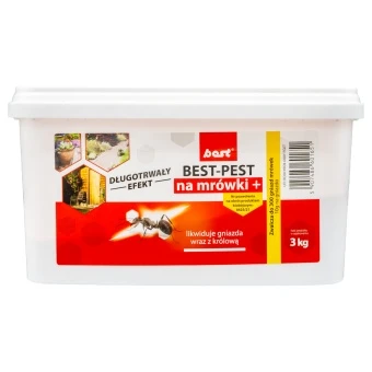 Proszek na mrówki Best-Pest granulat (4 substancje aktywne) 3 kg