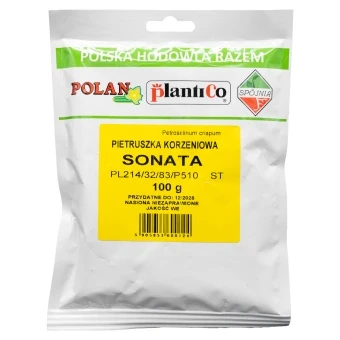 Pietruszka Korzeniowa Sonata Nasiona 100 g