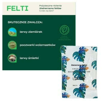 Felti 5mln/ Entonem/ Steinernema feltiae - Pożyteczne Nicienie