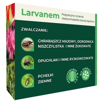 Larvanem 25 milionów - Heterorhabditis bacteriophora - Pożyteczne Nicienie