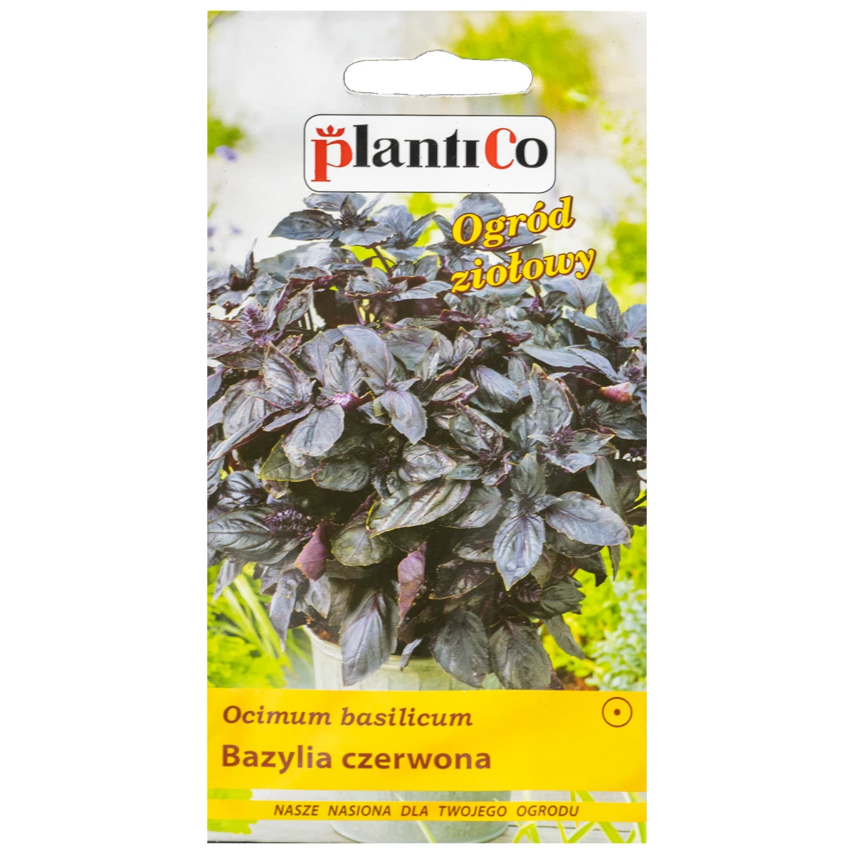 Bazylia Czerwona Nasiona Plantico 0.5 g