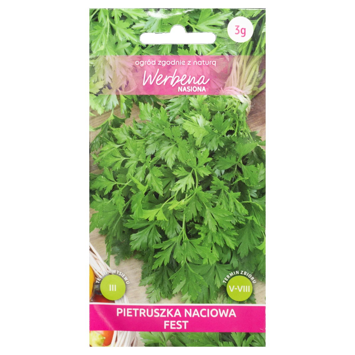 Pietruszka Naciowa Fest Nasiona 3 g