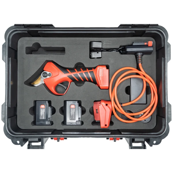 Sekator elektryczny do winorośli 834V + dwa akumulatory FELCO