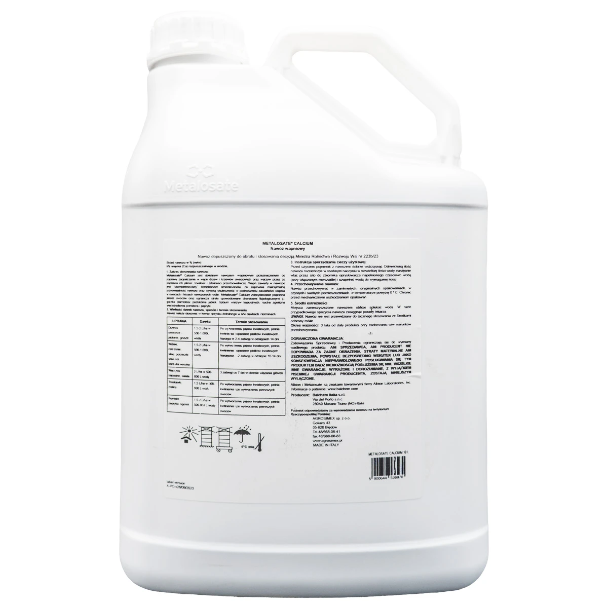 Metalosate Calcium 10 L