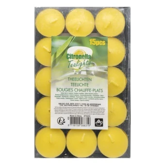 Świeca podgrzewacz Citronella 15 szt ProGarden Koopman