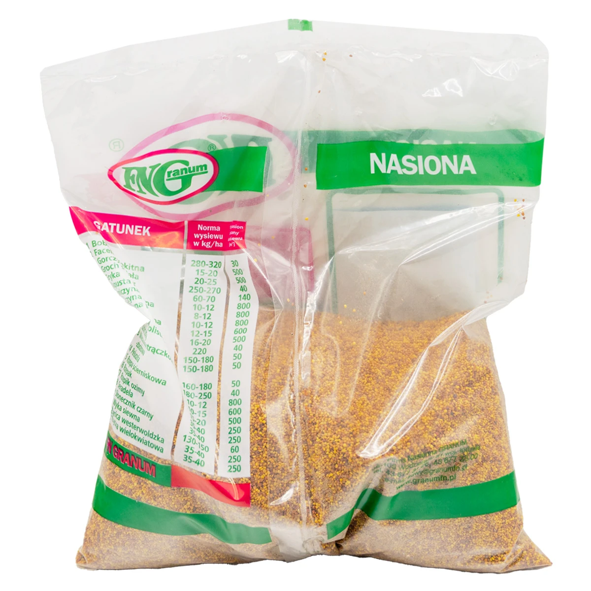 Koniczyna biała Euromic C/1 drobnolistkowa 0,5 kg