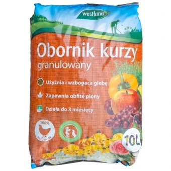Obornik granulowany kurzy 10 l Westland