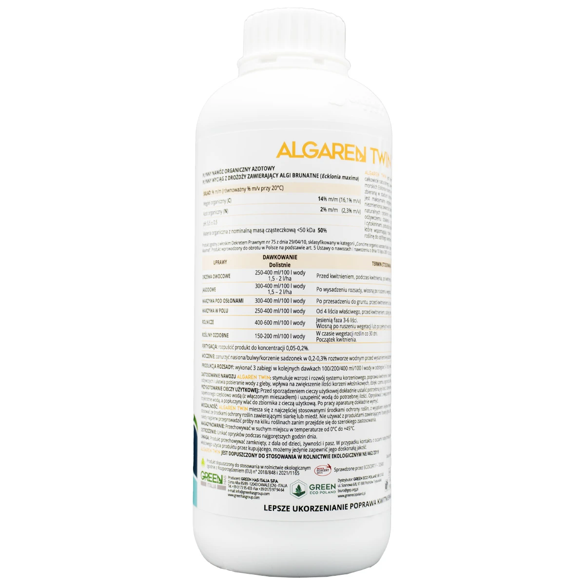 Algaren Twin 1 L