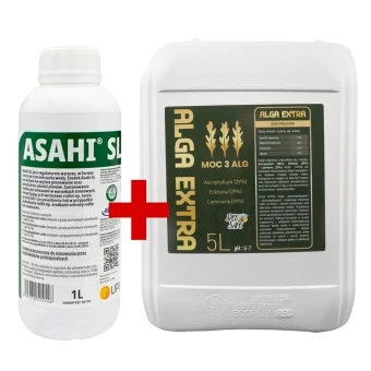 Pakiet Asahi 1 L + Alga Extra 5 L  