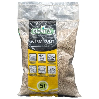 Wermikulit 1-5mm 5 L Biovita