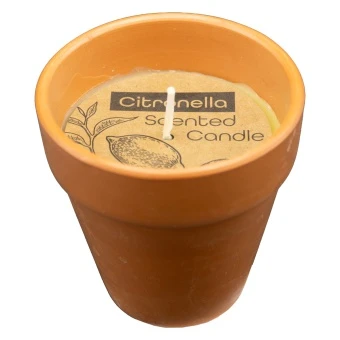 Citronella świeca kamionka 9 x 9 cm  ProGarden Koopman