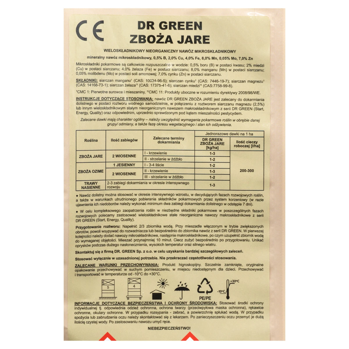 Dr Green Zboża Jare 2 kg