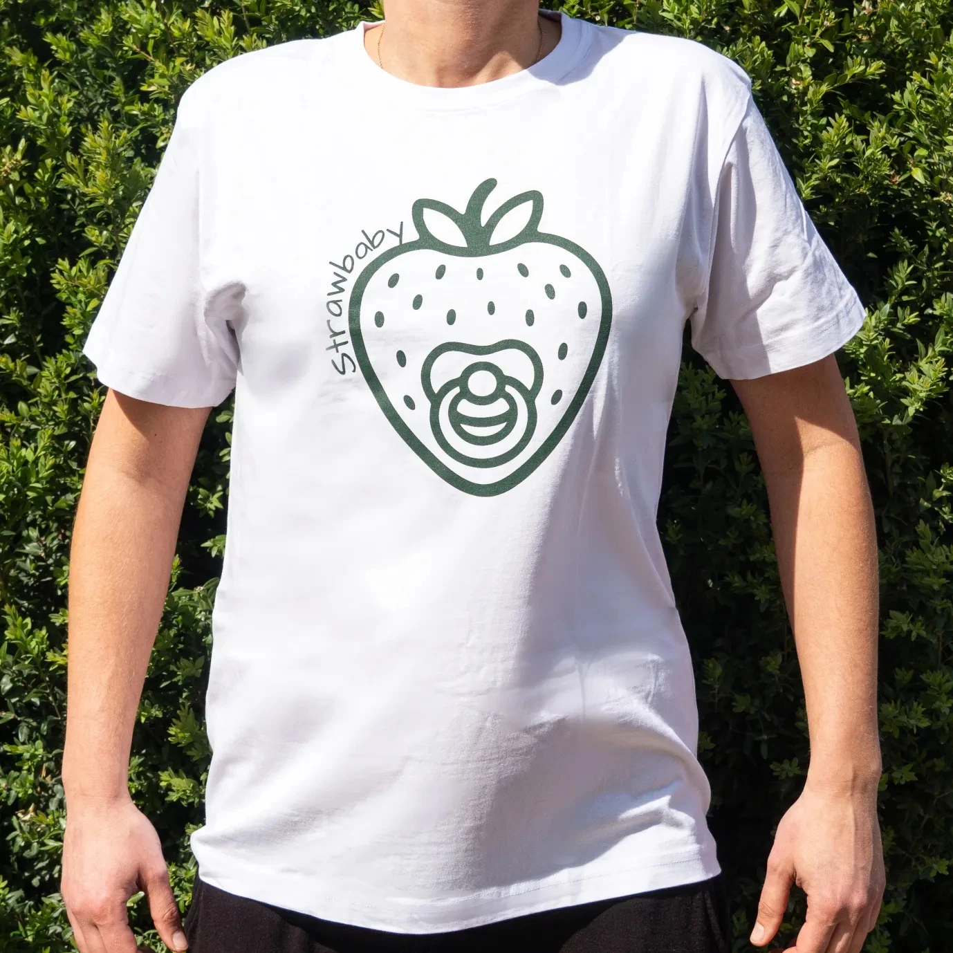 Koszulka z Truskawką StrawBaby rozm. M 