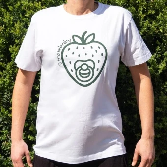 Koszulka z Truskawką StrawBaby rozm. M 