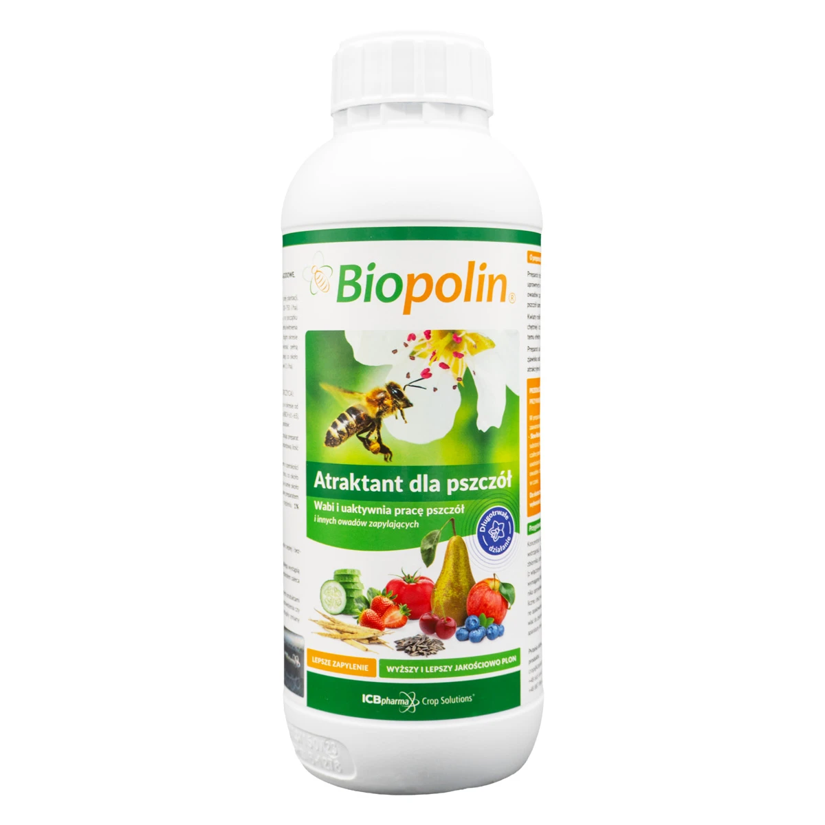 Biopolin 1L - do zapylania, wabi pszczoły, trzmiele i inne