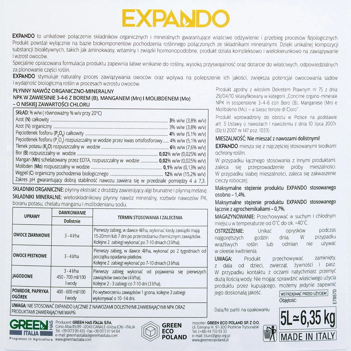 Expando15 L