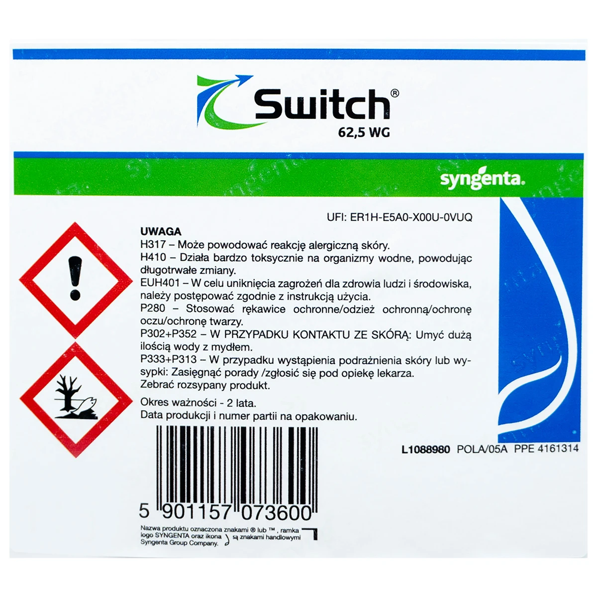 SWITCH 62,5 WG 1KG