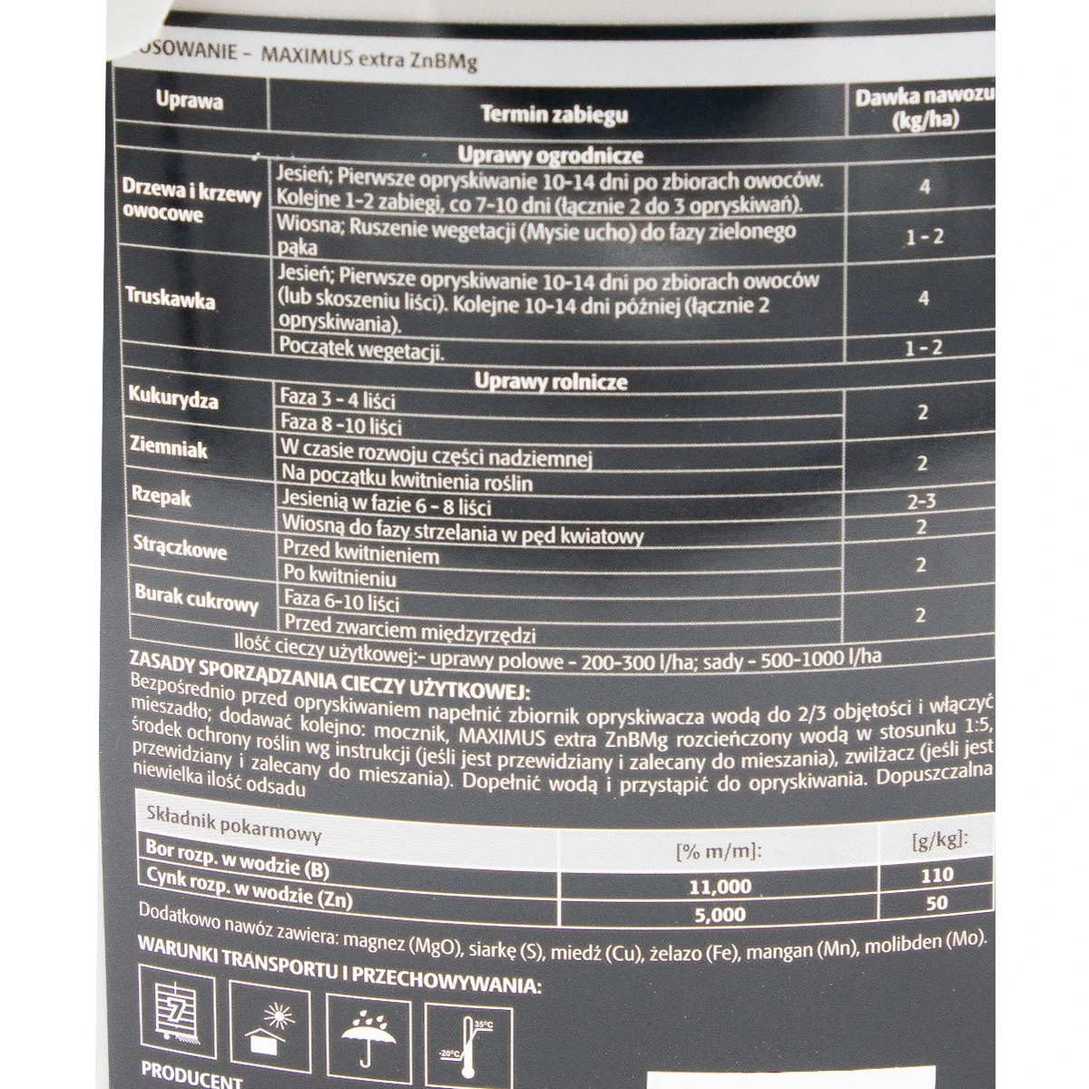 Maximus Extra ZnBMg (cynk, bor, magnez) 4KG