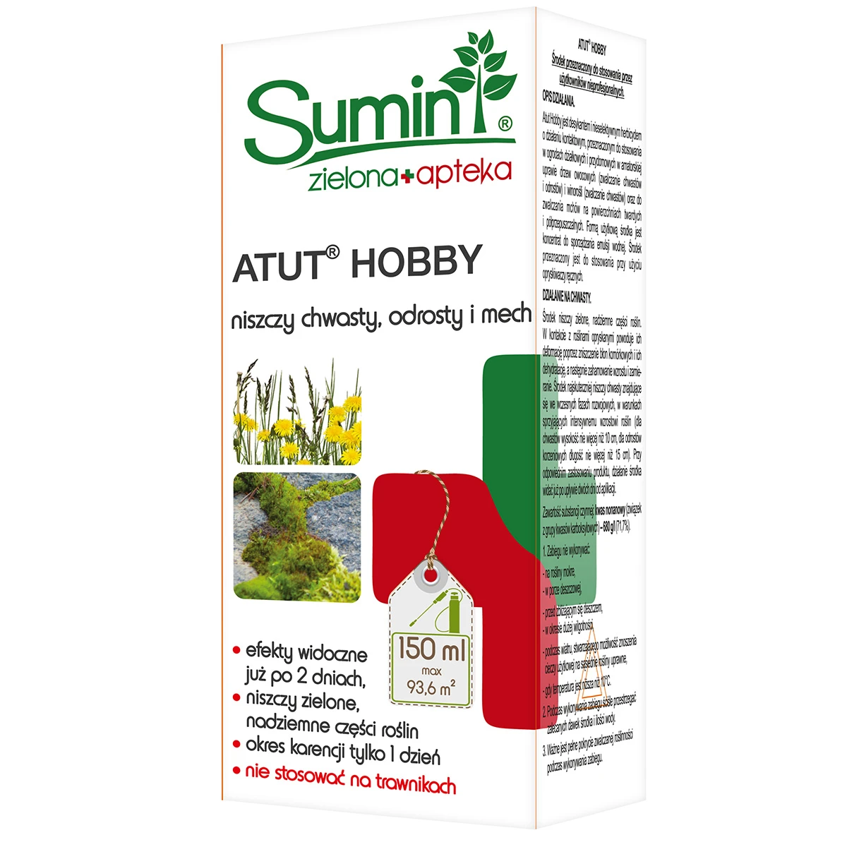 ATUT HOBBY SUMIN 150ML ZWALCZA CHWASTY I MECH BEZ GLIFOSATU