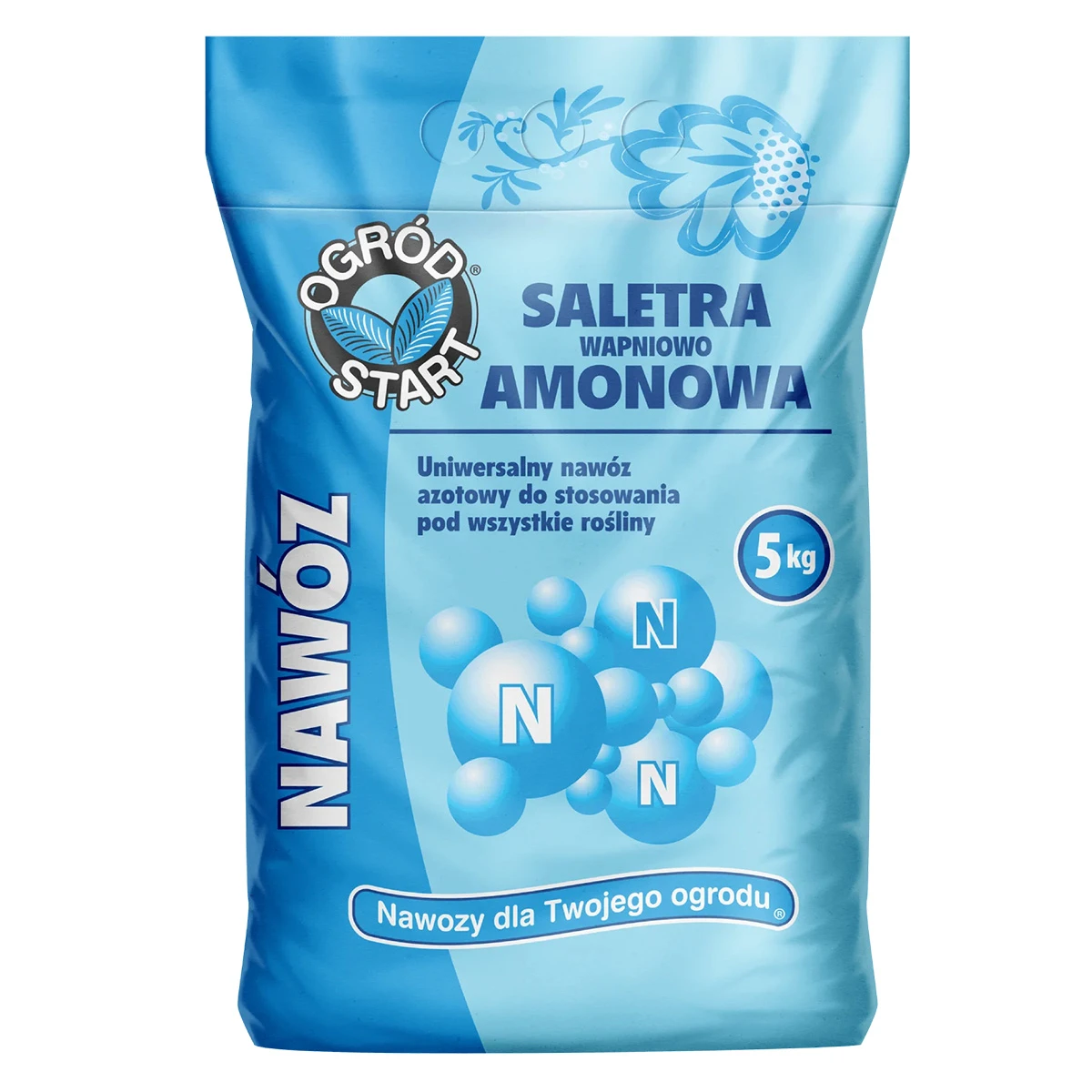 Ogród Start Saletra Wapniowo Amonowa +Mg 5 kg