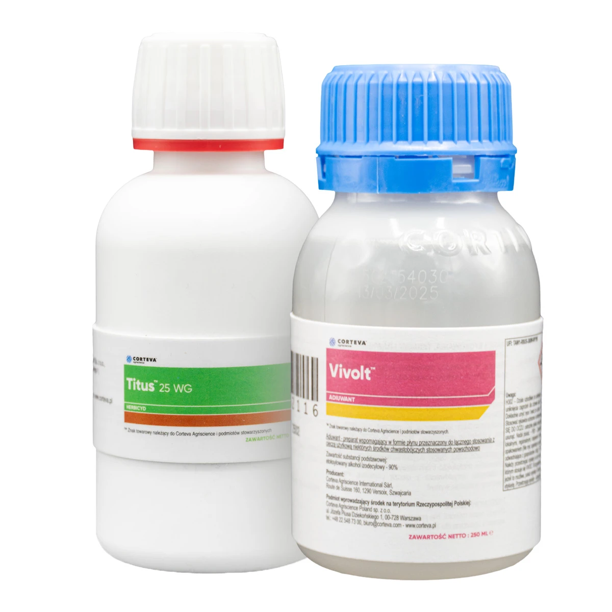 Titus 25 WG 40 g + Vivolt adiuwant  250 ml