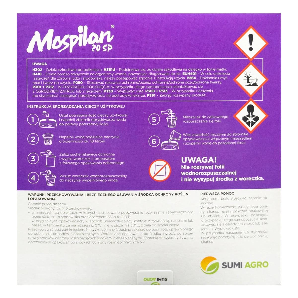 Mospilan 20 SP Sumi Agro 200 g
