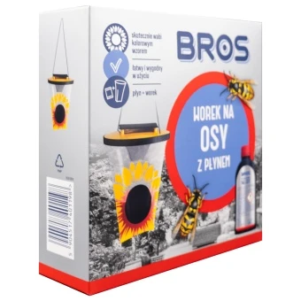 Bros worek na osy z płynem