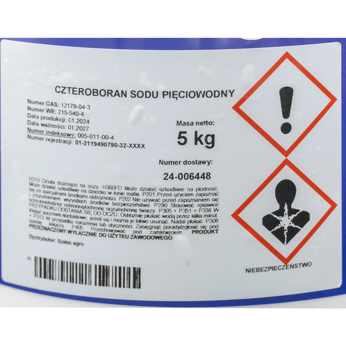 Szałas Agro Borax 5 kg