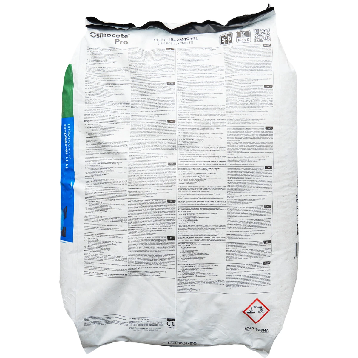 Osmocote Pro 11+11+19+2MgO+TE High K 5-6M 25 kg