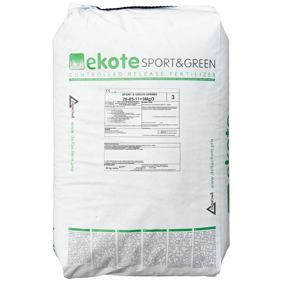 Ekote Sport & Green Spring Nawóz długodziałający do trawy ( 3 msc ) 25 kg