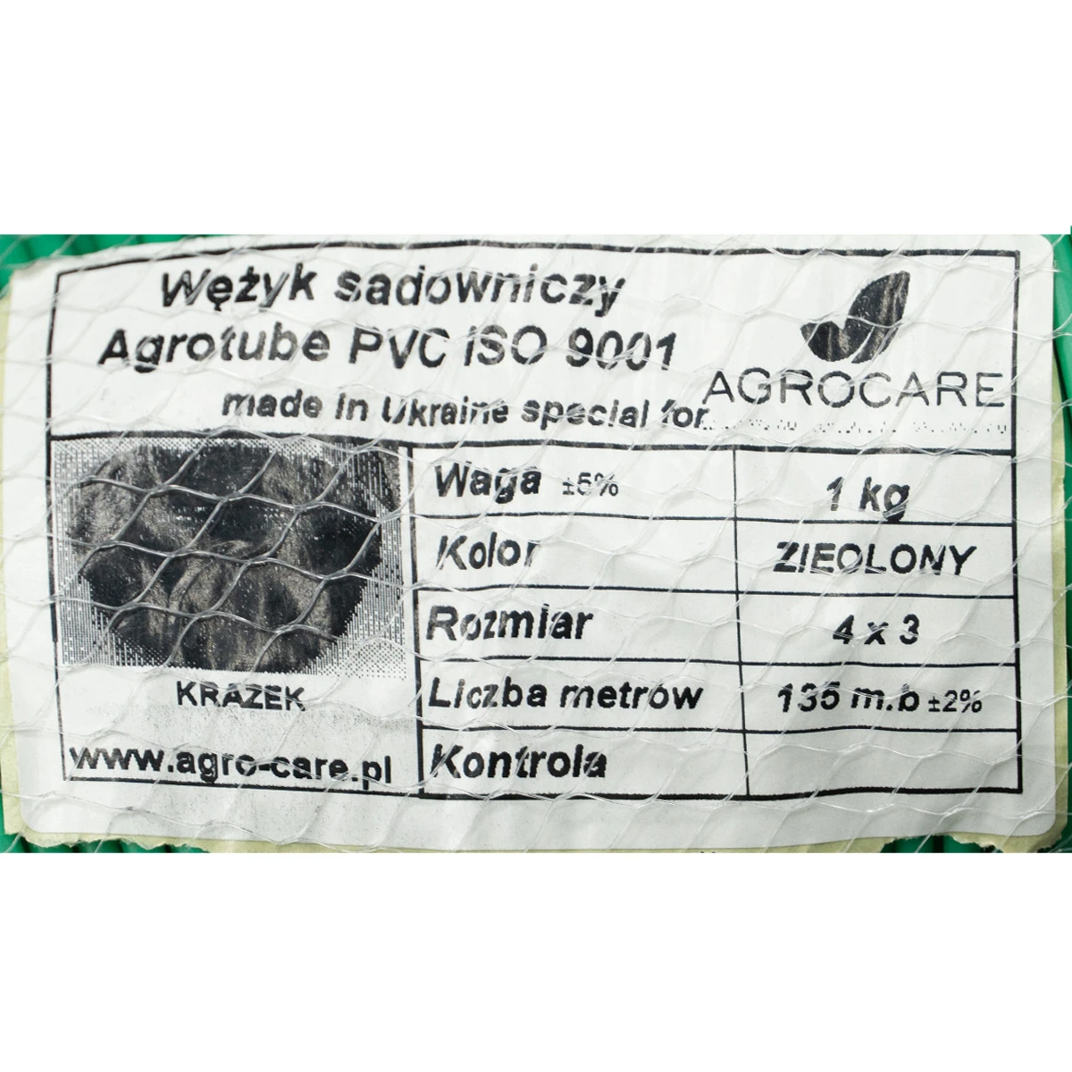 Wężyk sadowniczy PVC 1 kg W0004 zielony